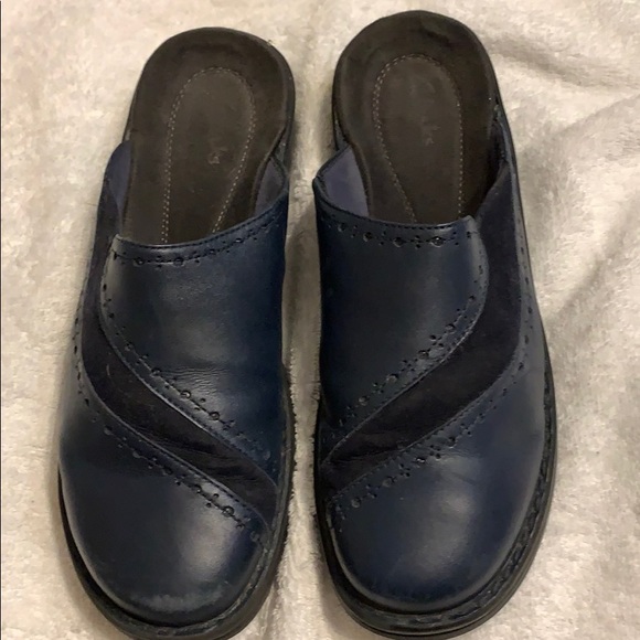 clarks backless shoes